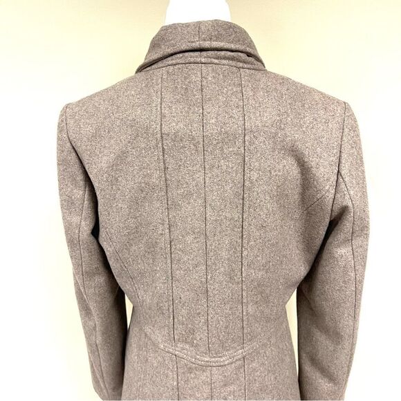 Merona beige/oatmeal color wool blend jacket size S/P - Picture 10 of 12